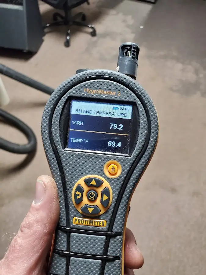 Moisture meter humidity assessment for Fire & Smoke Damage Restoration in West Odessa